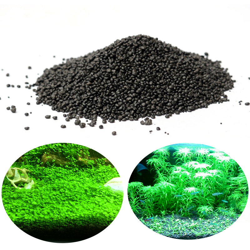 Aquarium Planted Seeds - พิพิธภัณฑ์สัตว์น้ําน้ําหญ้าโคลนพืชเมล็ดดินถังปลาด้านล่างทรายอาหารดินโคลนสีดําถังหญ้าน้ําด้านล่างดินปุ๋ย
