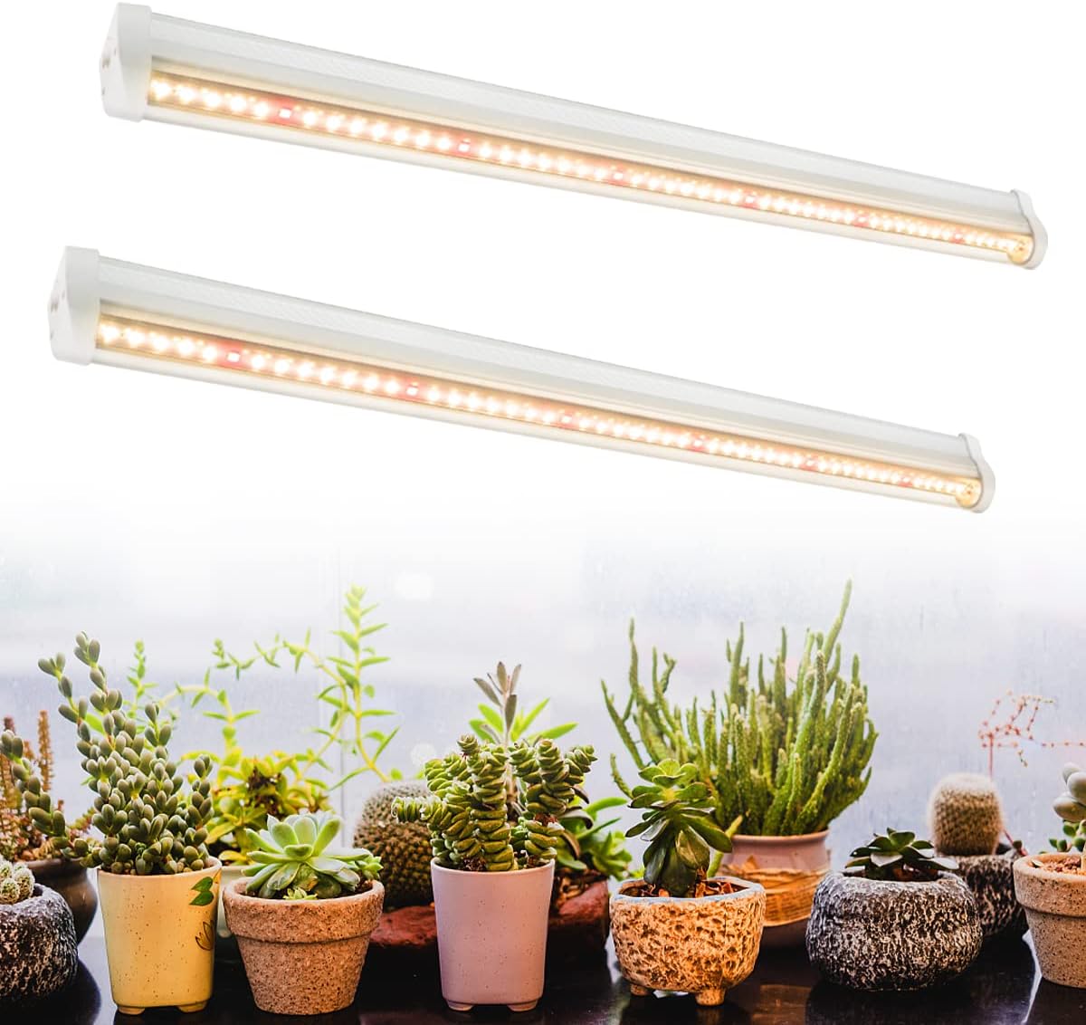 Aquarium Planted Seeds - LED Grow โคมไฟพืชเต็มสเปกตรัม AC85-265V Warm White