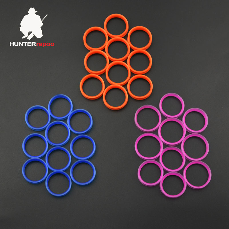 Trimming Scissor Set - แหวนยางสำหรับกรรไกรตัดขนสัตว์เลี้ยง อุปกรณ์เสริมกรรไกรตัดแต่งขน แหวนพลาสติก แหวนยางนิ่ม แหวนพีวีซีหลากสี