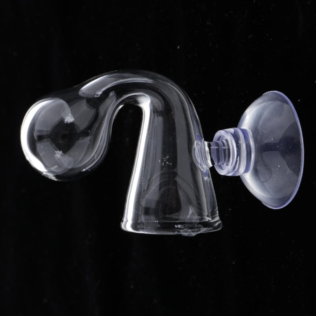 Glass Co2 Drop Checker - เครื่องวัดก๊าซคาร์บอนไดออกไซด์ในตู้ปลาแบบหยดน้ำ สำหรับชุดระบบ CO2 ในตู้ปลา