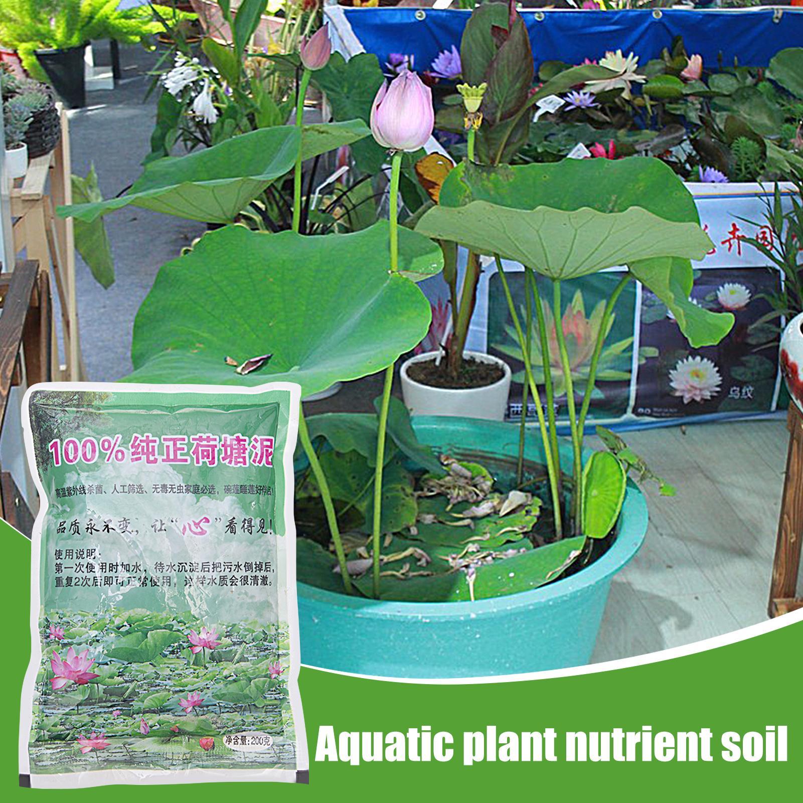 Aquarium Plant Nutrients - ดินเหนียวสำหรับบ่อเลี้ยงสัตว์น้ำ, วัสดุปลูกพิเศษสำหรับบัวและพืชน้ำ, ฐานสารอาหารที่เหมาะสมสำหรับการเพาะเมล็ด