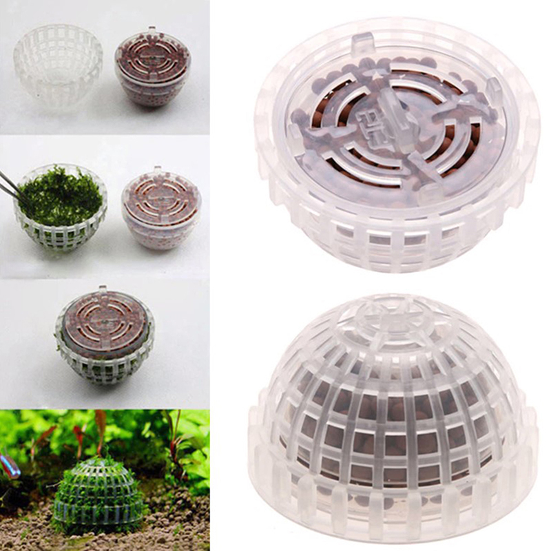 Planted Aquarium Moss - 【B】อุปกรณ์ตกแต่งตู้ปลา ของตกแต่งตู้ปลา ลูกมอสส์ ต้นไม้สด ตัวกรอง ของตกแต่งสำหรับสัตว์เลี้ยง