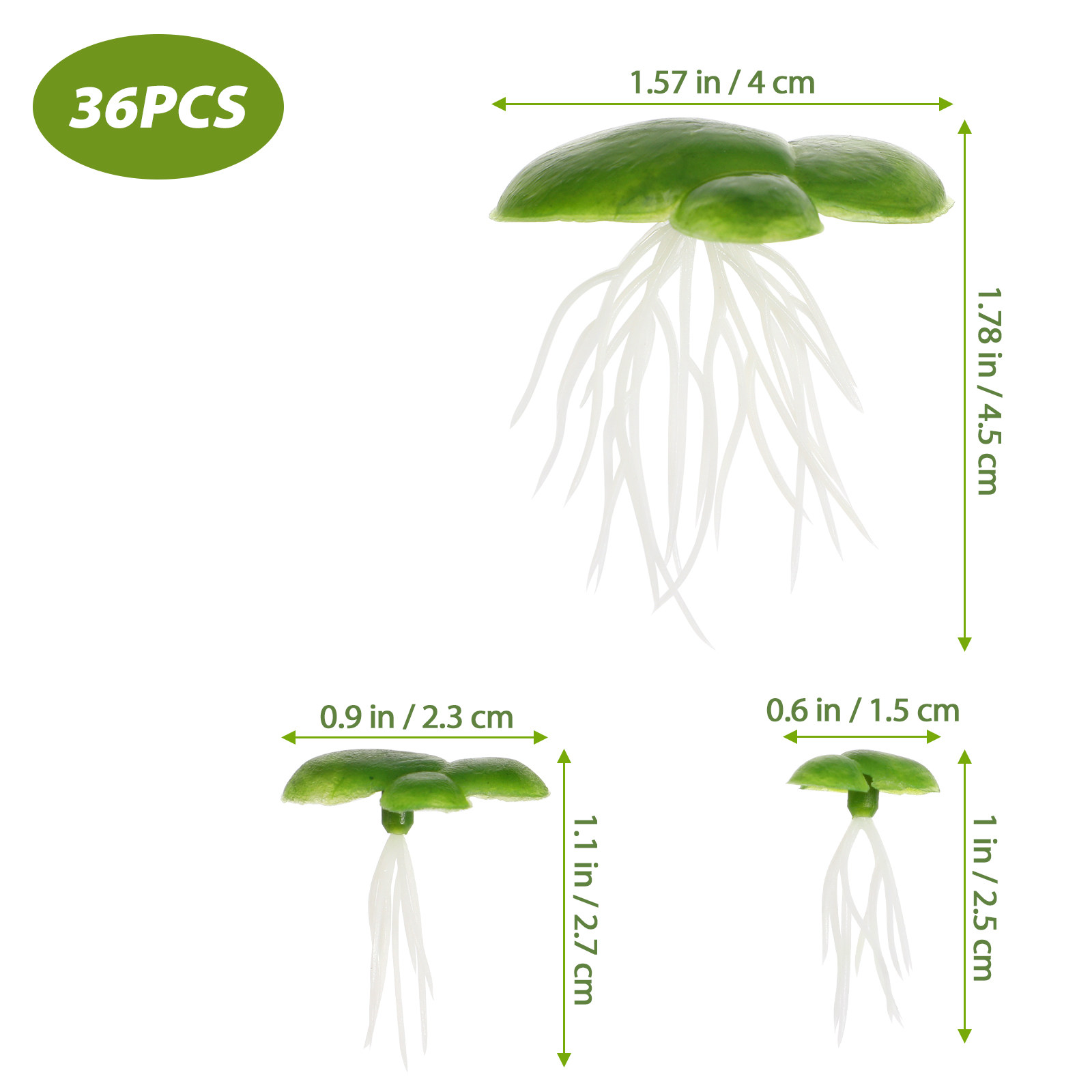 แพ็ค 2 ชิ้น สาหร่ายน้ำปลอมสำหร - Planted Aquarium Mini บทวิจารณ์และราคา