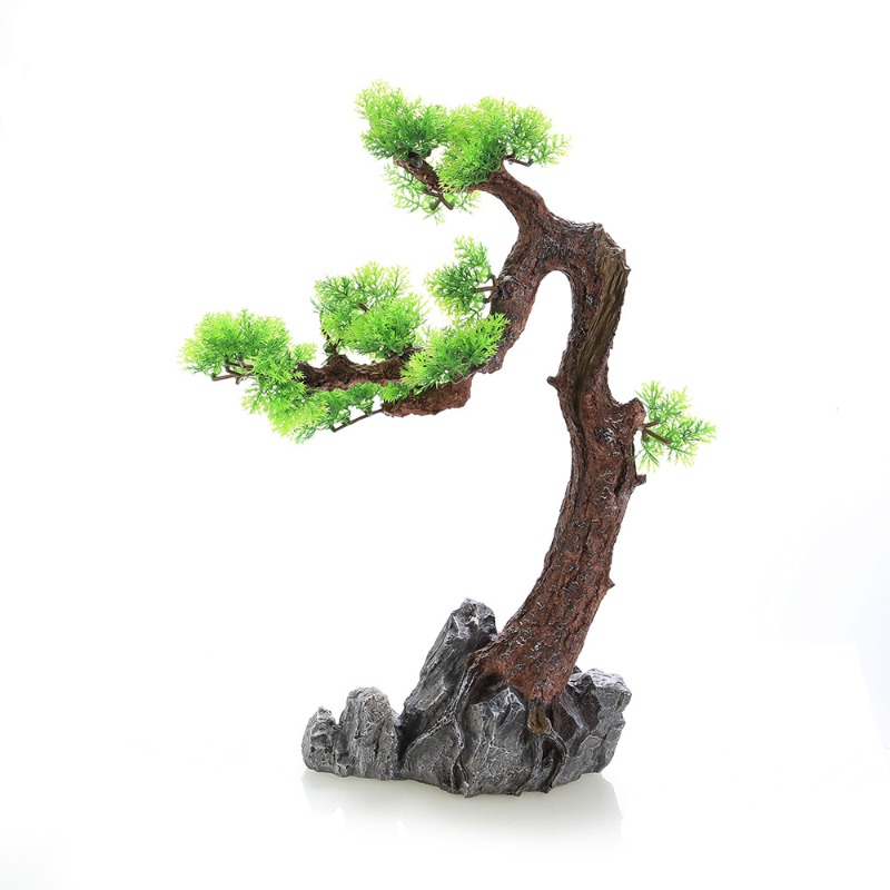 ต้นสนเรซิ่น หญ้าจำลองสำหรับตู้ - Aquarium Planted Tree บทวิจารณ์และราคา