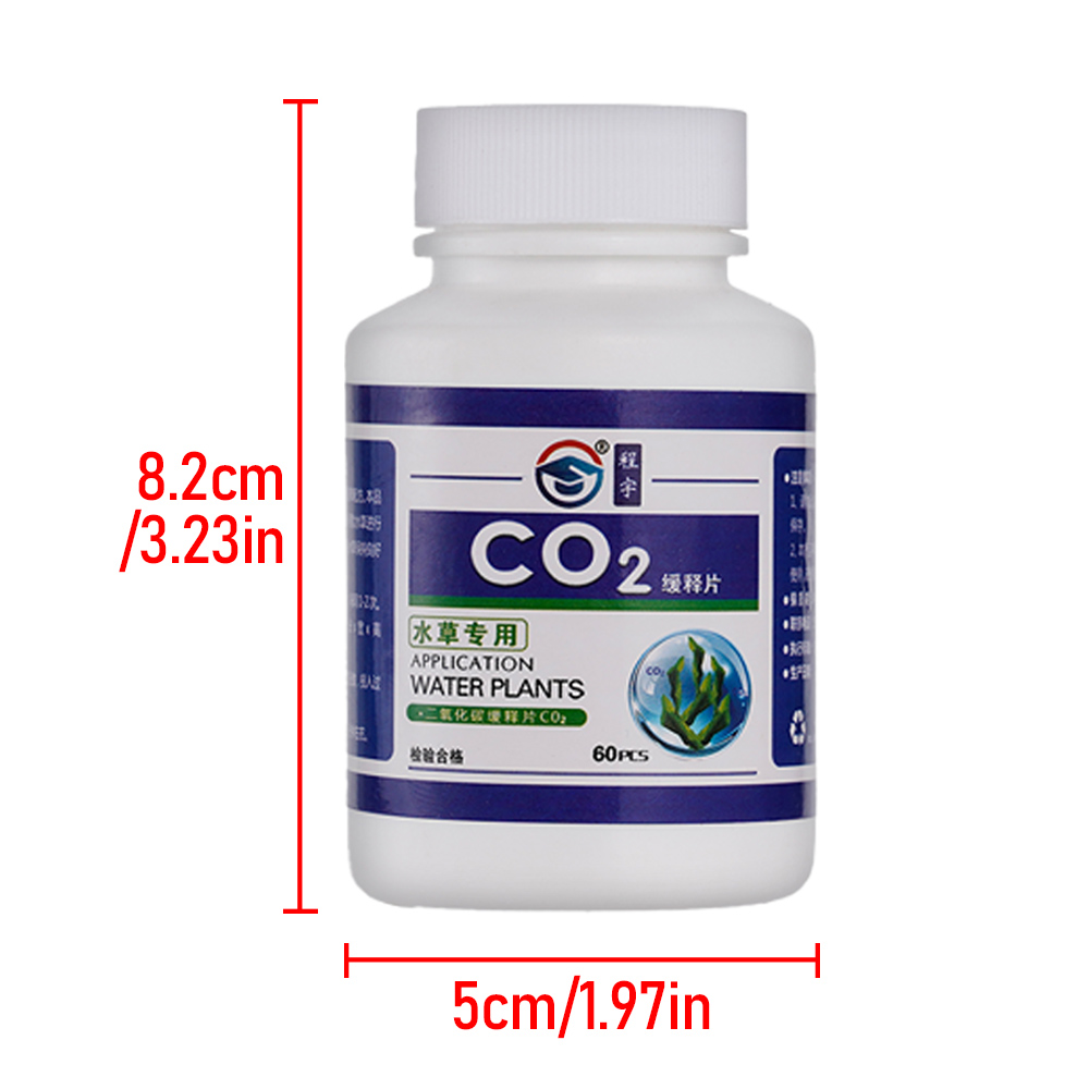 60pcs Aquarium CO2 แท็บเล็ตคาร - Aquarium Plant Nutrients บทวิจารณ์และราคา