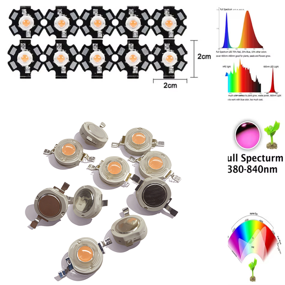หลอดไฟ LED 1W 3W 5W ชิป COB แส - Aquarium Planted Seeds บทวิจารณ์และราคา
