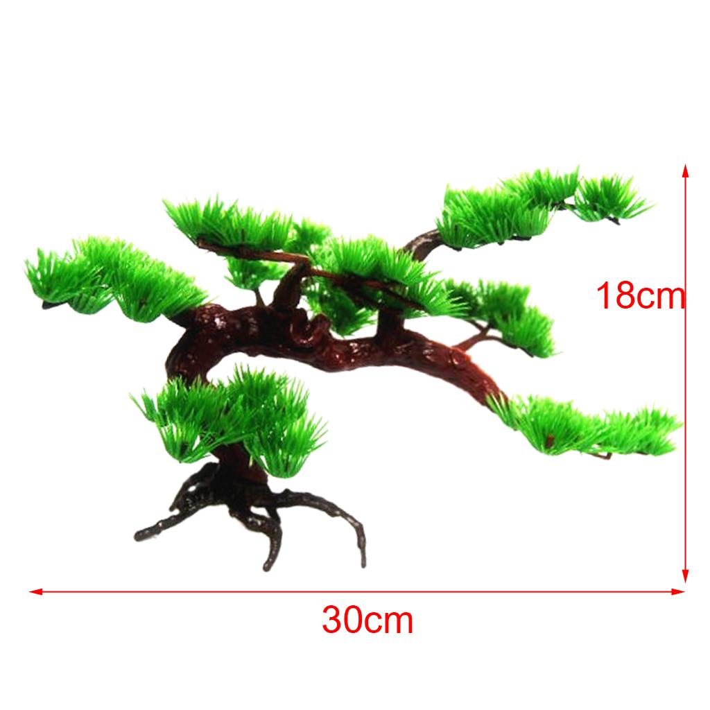 ต้นไม้ใต้น้ำ ต้นไม้พลาสติก ต้น - Aquarium Planted Tree บทวิจารณ์และราคา