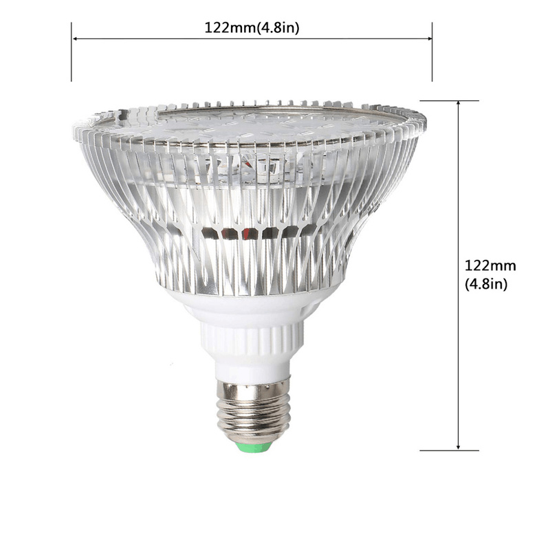 E27 LED ไฟพืชเติบโตหลอดไฟ Par3 - Aquarium Planted Seeds บทวิจารณ์และราคา