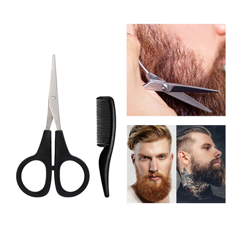 ชุดกรรไกรตัดแต่งหนวดเคราและจมู - Trimming Scissor Set บทวิจารณ์และราคา