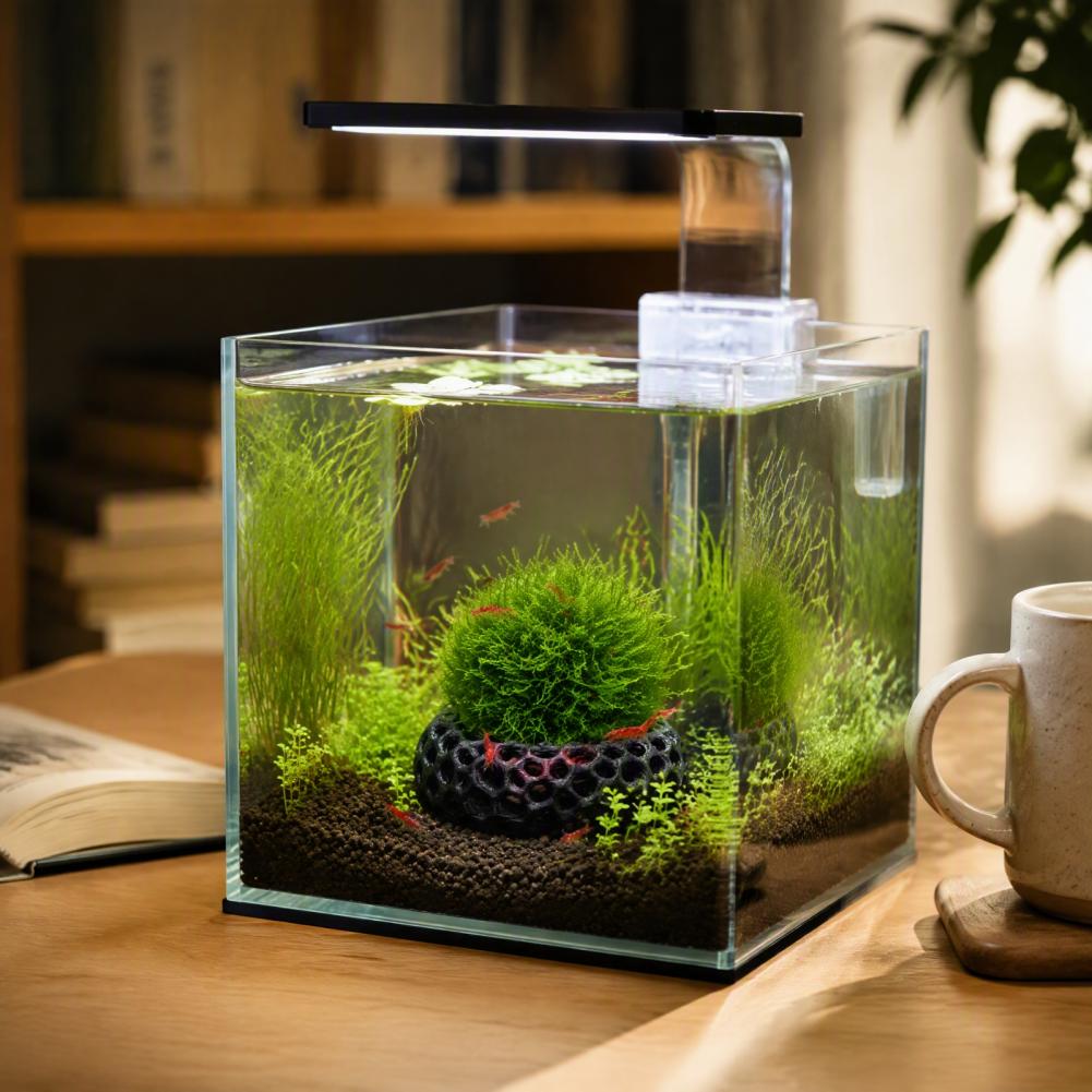 ที่อยู่อาศัยกุ้งแคระ 2 ชิ้น ถ้ - Planted Aquarium Moss บทวิจารณ์และราคา