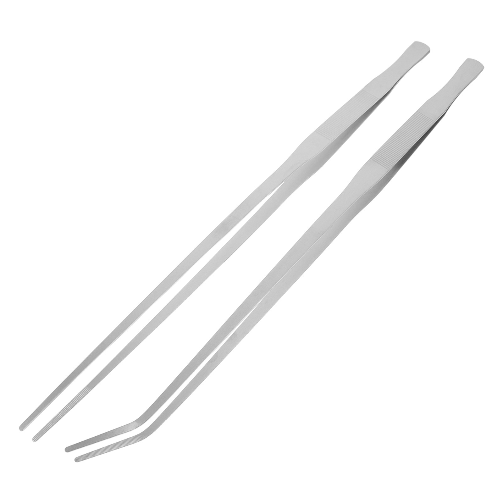 2 ชิ้น แหนบยาว สแตนเลส ปลายตรง - Planted Aquarium Tips บทวิจารณ์และราคา