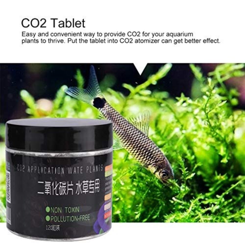 เม็ดฟู่ CO2 120 ชิ้น สำหรับเคร - Aquarium Plant Nutrients บทวิจารณ์และราคา