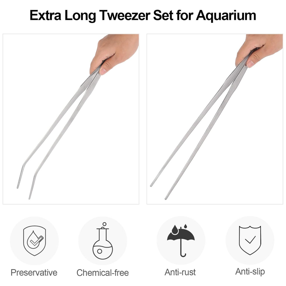 แหนบสแตนเลสสำหรับตู้ปลา ขนาด 3 - Planted Aquarium Tips บทวิจารณ์และราคา