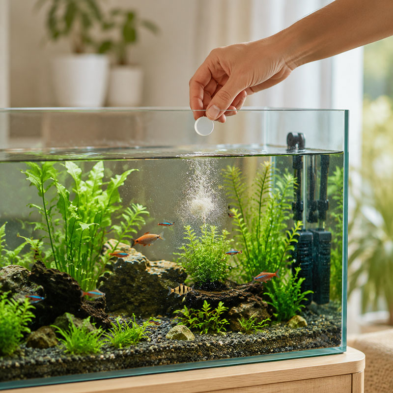 เม็ดกำจัดตะไคร่น้ำในตู้ปลา MIR - Aquarium Plant Nutrients บทวิจารณ์และราคา
