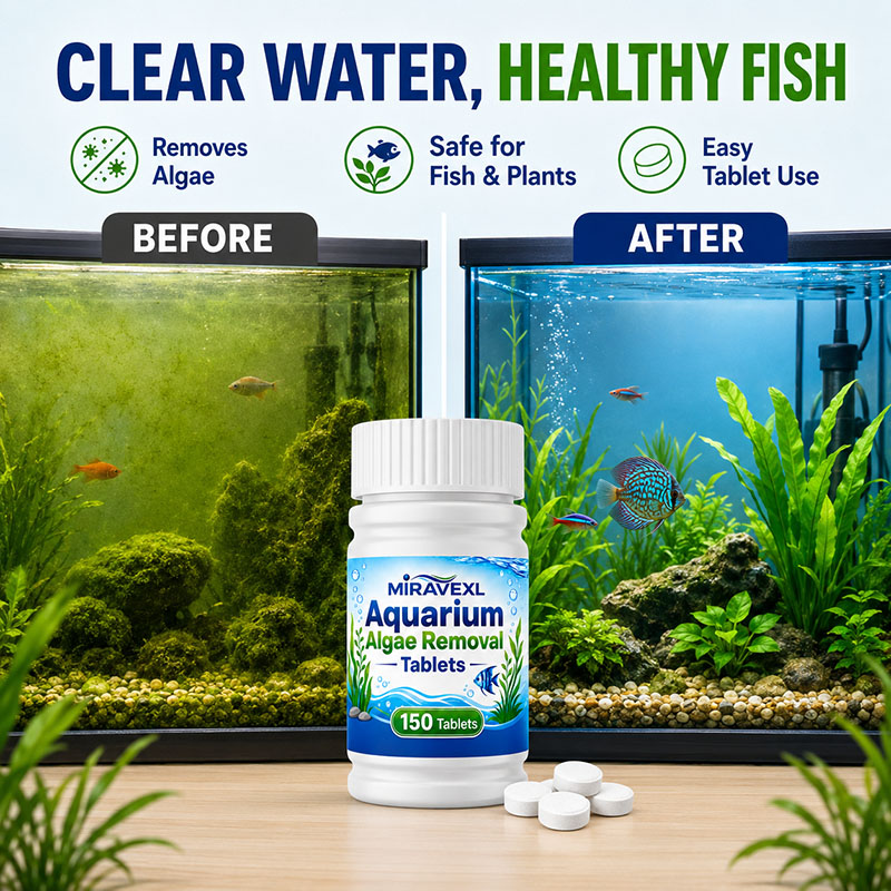 เม็ดกำจัดตะไคร่น้ำในตู้ปลา MIR - Aquarium Plant Nutrients บทวิจารณ์และราคา