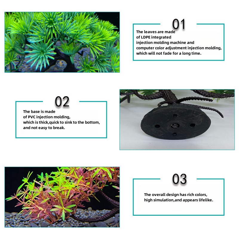 ต้นบอนไซสำหรับตู้ปลา, ต้นไม้,  - Aquarium Planted Seeds บทวิจารณ์และราคา