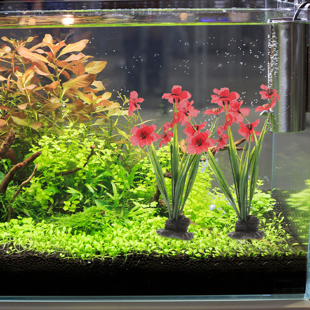 3 ชิ้น ต้นไม้ปลอมสำหรับตู้ปลา  - Planted Aquarium For Beginners บทวิจารณ์และราคา