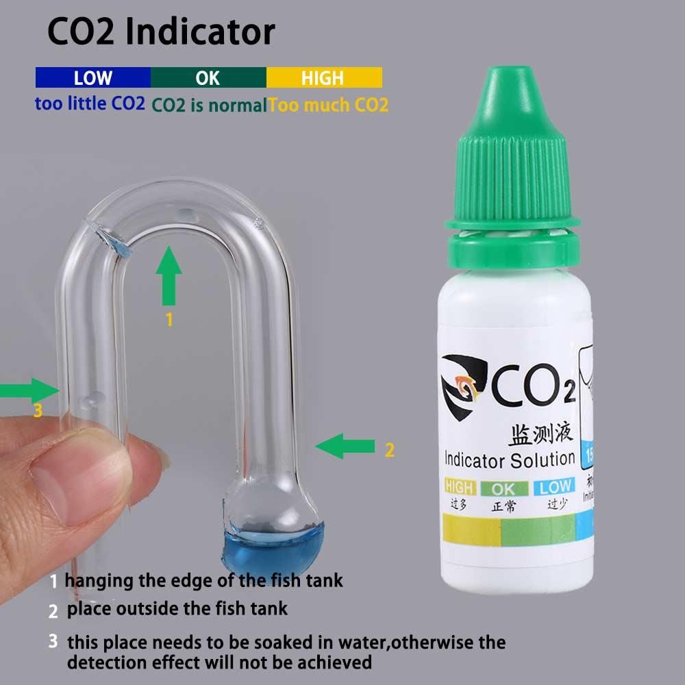 เครื่องวัดค่า CO2 สำหรับตู้ปลา - Glass Co2 Drop Checker บทวิจารณ์และราคา