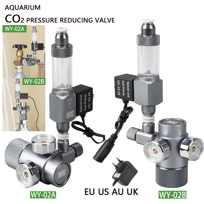 วาล์วลดแรงดัน CO2 สำหรับตู้ปลา - Aquarium Plant Nutrients บทวิจารณ์และราคา