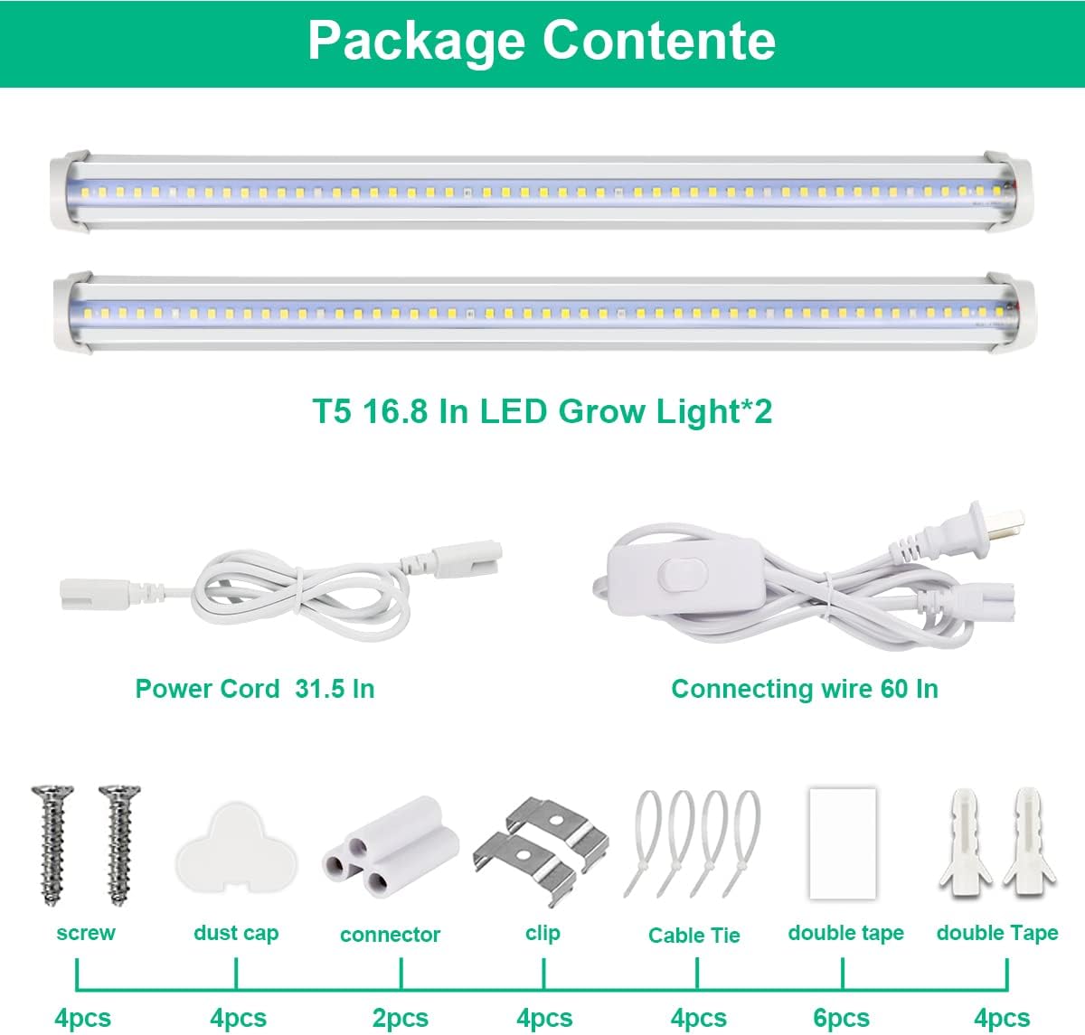 หลอดไฟ LED ปลูกพืชแบบหลอดสเปกต - Aquarium Planted Seeds บทวิจารณ์และราคา