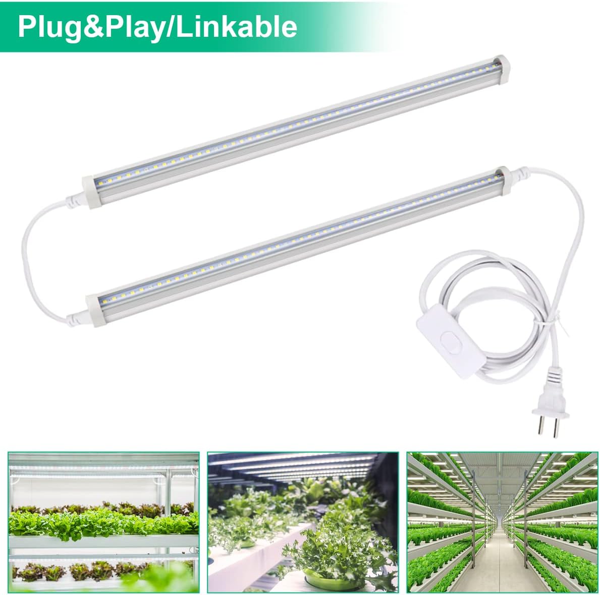 หลอดไฟ LED ปลูกพืชแบบหลอดสเปกต - Aquarium Planted Seeds บทวิจารณ์และราคา