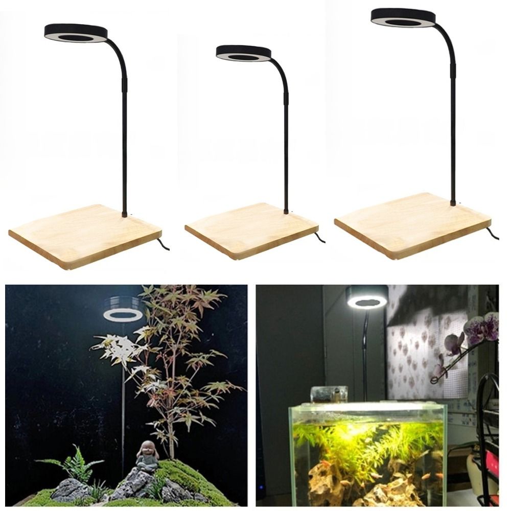 โคมไฟ LED สำหรับตู้ปลา 10W พร้ - Aquarium Plant On Wood บทวิจารณ์และราคา