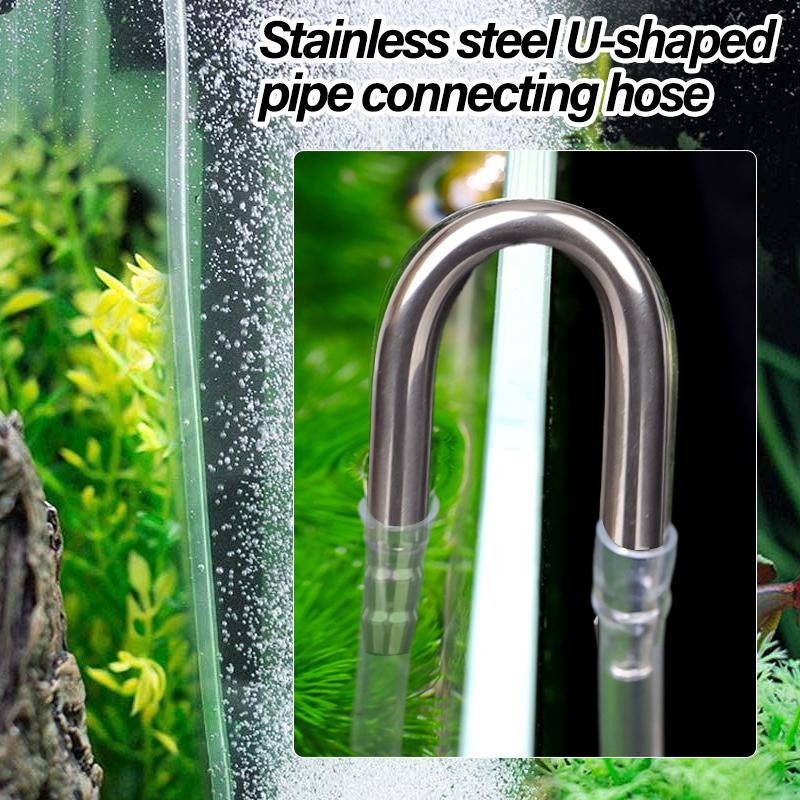 สแตนเลส Aquarium U รูป Air ท่อ - Glass Co2 Drop Checker บทวิจารณ์และราคา