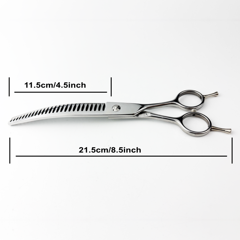 กรรไกรตัดแต่งขนสุนัขแบบโค้ง Wi - Trimming Scissor Set บทวิจารณ์และราคา